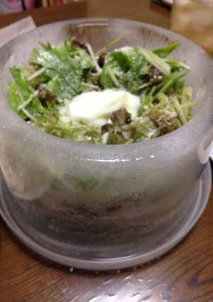 氷の器にはいったサラダ-レシピのメイン写真