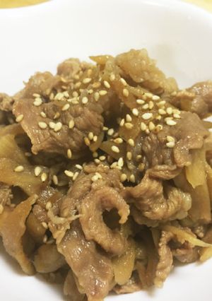超簡単☆バリうま！牛肉のしぐれ煮-レシピのメイン写真