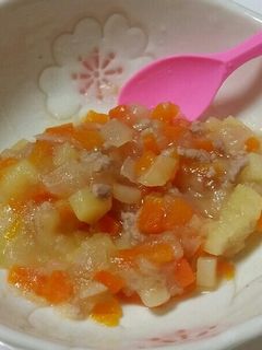 離乳食 後期 肉じゃが-レシピのメイン写真