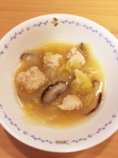 離乳食にも☆鶏団子のお味噌汁-レシピのメイン写真