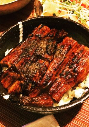 【丼研】バーナー炙り焼き 鰻丼-レシピのメイン写真