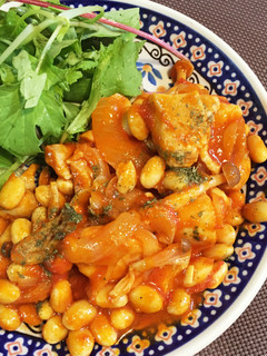 簡単☆大豆たっぷり鶏肉のトマト煮☆-レシピのメイン写真