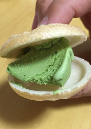 絶品！サクサクもなか抹茶アイス♪-レシピのメイン写真
