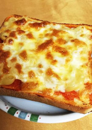 おうちにあるもので、ピザトースト☆-レシピのメイン写真