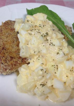 カジキのパン粉焼き、タルタルのせ-レシピのメイン写真