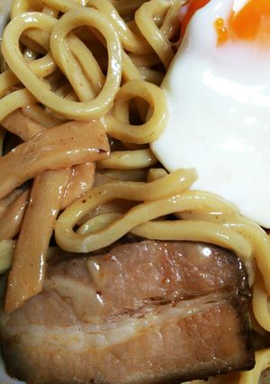 セブン具入りつけ麺で★まぜそば-レシピのメイン写真
