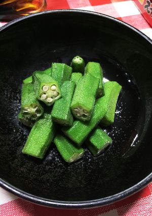 オクラの炒め物-レシピのメイン写真