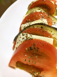 水ナスと豆腐のカプレーゼ-レシピのメイン写真