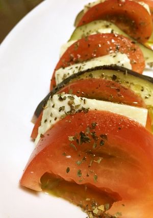 水ナスと豆腐のカプレーゼ-レシピのメイン写真