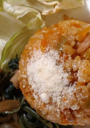 炊飯器で作るケチャップライス-レシピのメイン写真