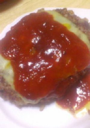 ボリューム満点チーズハンバーグ!!!-レシピのメイン写真