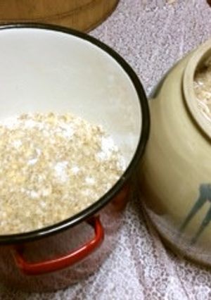 自家製麹で麦味噌作り-レシピのメイン写真
