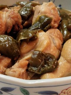 ピーマンたっぷり♪鶏手羽の煮物-レシピのメイン写真