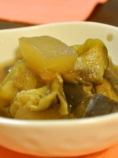 ナスと冬瓜の和風煮-レシピのメイン写真