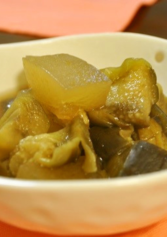 ナスと冬瓜の和風煮-レシピのメイン写真