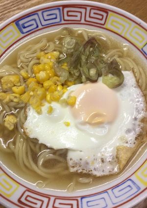 夏仕様・お月見ラーメン(コーン)-レシピのメイン写真