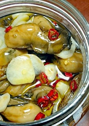 簡単！オカンの牡蠣のオイル漬け！-レシピのメイン写真