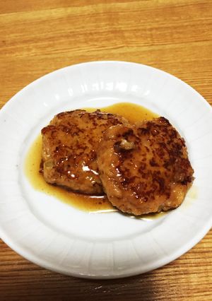 つくねハンバーグ-レシピのメイン写真