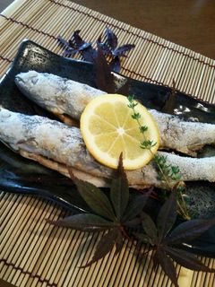 魚焼きグリル★岩魚の塩焼き♪-レシピのメイン写真