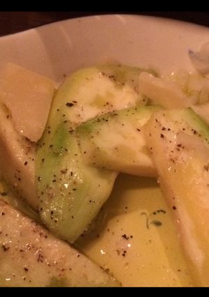 水なすとパルメザンチーズの前菜-レシピのメイン写真