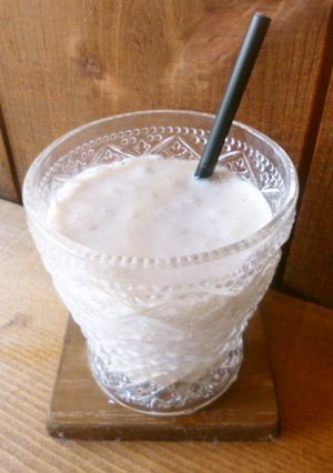 バナナと豆乳のスムージー♪-レシピのメイン写真