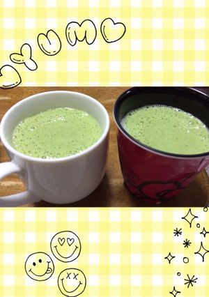 簡単!激ウマ!グリーンスムージー^_^-レシピのメイン写真