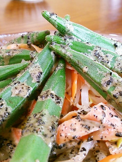ごまドレかけて、野菜むしゃむしゃ。-レシピのメイン写真
