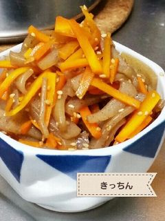 きんぴらこんにゃく-レシピのメイン写真