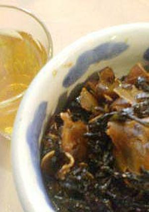 ウーロン茶を飲んだ後でウーロン茶葉の佃煮-レシピのメイン写真