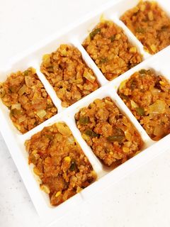 離乳食後期に…豚ひき肉と野菜〜トマト味〜-レシピのメイン写真