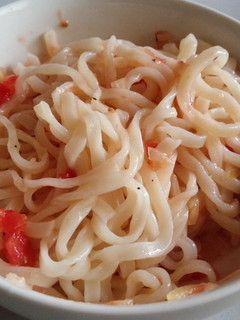 ブルスケッタ風トマトの冷やしうどん-レシピのメイン写真