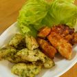 2色のおつまみチキン(青のり&激辛)