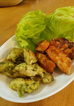 ２色のおつまみチキン（青のり&激辛）-レシピのメイン写真