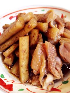 簡単!鶏ごぼうの煮物-レシピのメイン写真