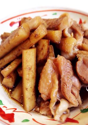 簡単！鶏ごぼうの煮物-レシピのメイン写真