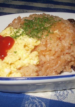 炊飯器で＾＾ウインナ―のケチャップピラフ-レシピのメイン写真