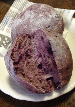 摘みたてブルーベリーパン-レシピのメイン写真