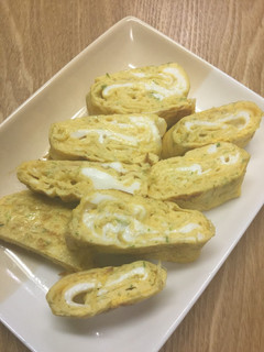 青のり入りの卵焼き-レシピのメイン写真