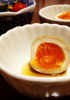 とろーり♡麺つゆで味玉♡-レシピのメイン写真