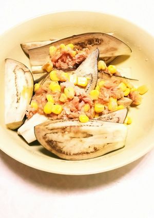 なすツナコーンめんつゆサラダ-レシピのメイン写真