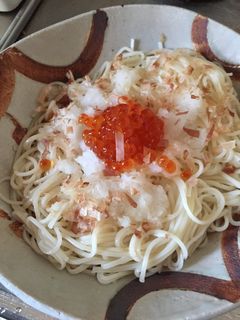 超簡単、イクラのせそうめん-レシピのメイン写真