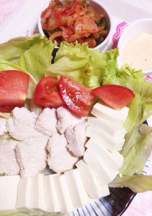 ヘルシ〜ダイエット中のサラダ-レシピのメイン写真