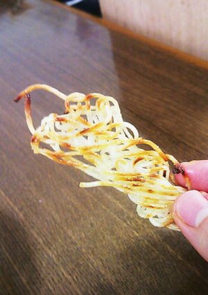 素麺でバター風味スティック!?煎餅-レシピのメイン写真