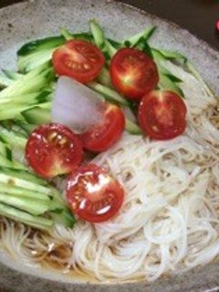 洋風そうめん-レシピのメイン写真