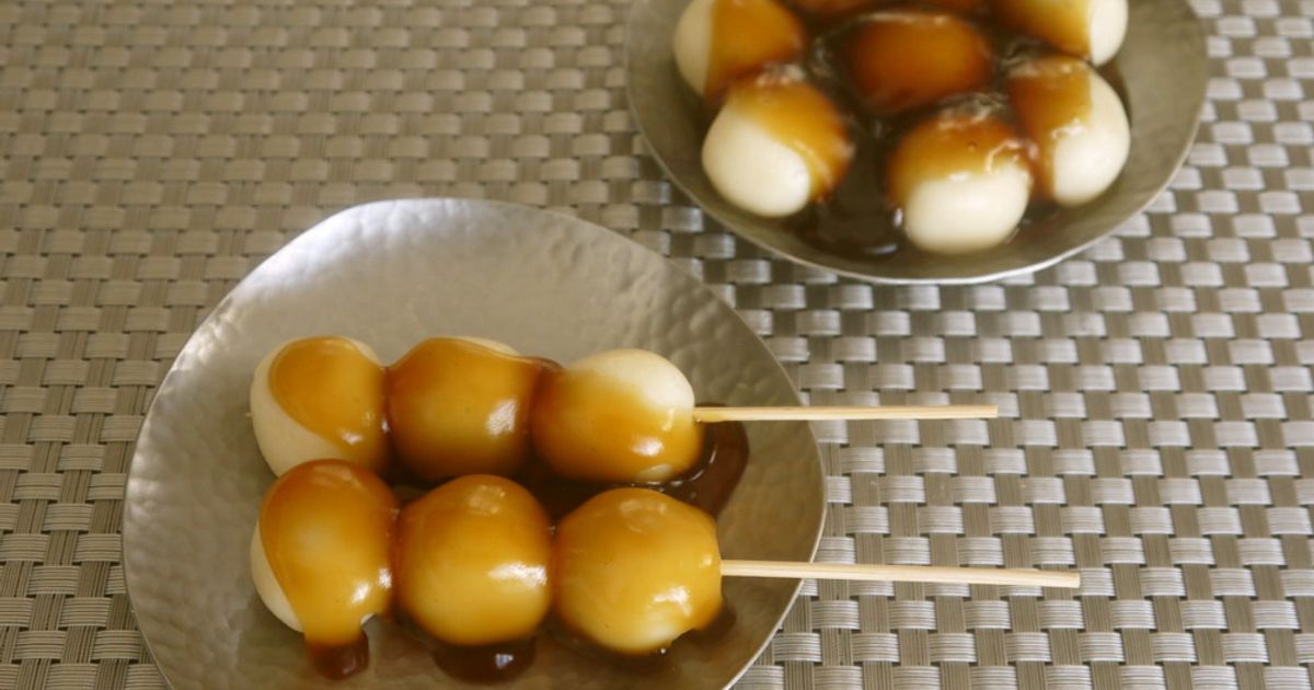 黄金比率のたれで♪正統派 みたらし団子 by スタイリッシュママ