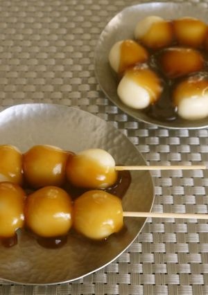 黄金比率のたれで♪正統派 みたらし団子-レシピのメイン写真
