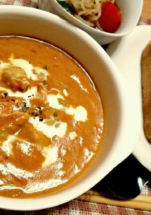 本格インド風！バターチキンカレー-レシピのメイン写真
