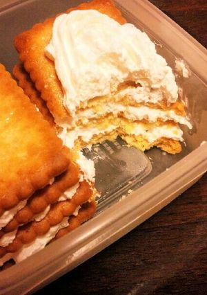 バターサブレでミルフィーユ風♡-レシピのメイン写真