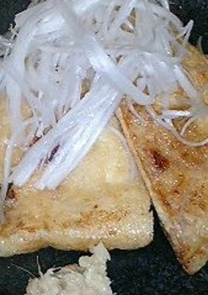 簡単すぎる油揚げのおつまみ-レシピのメイン写真