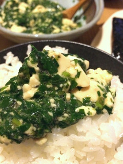 モロヘイヤと豆腐のネバとろ和え-レシピのメイン写真